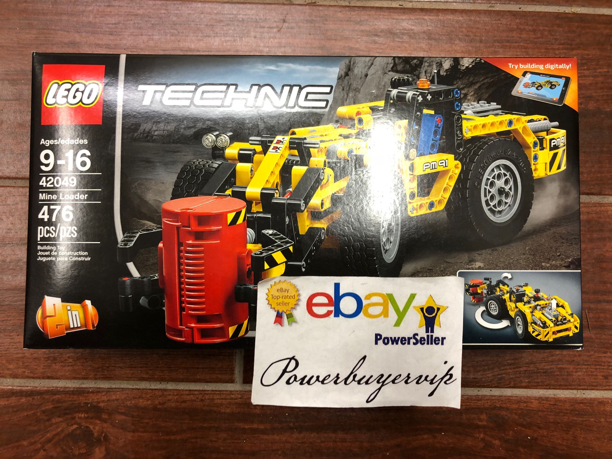 NEW LEGO Technic Mine Loader 42049 Vehicle Toy - Click Image to Close